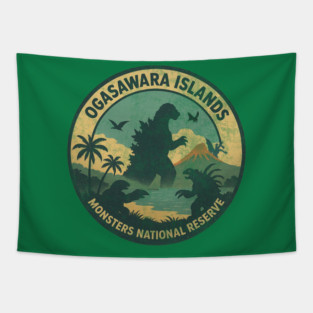 Ogasawara Islands Kaiju National Reserve Tapestry