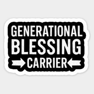 Generation Blessings Carrier Christian Gift Magnet