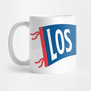 Los Angeles Pennant - White Mug