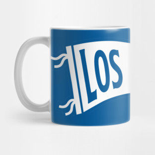 Los Angeles Pennant - Blue Mug