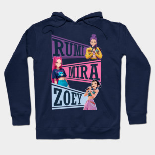 Kpop Huntrix - Rumi Mira Zoey Hoodie
