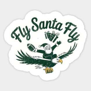 Fly-Santa-Fly Magnet