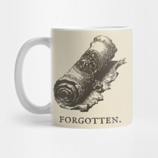 Forgotten Ancient Scroll of Lore Illustration Mug