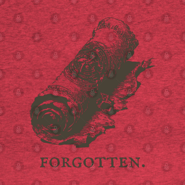 Forgotten Ancient Scroll of Lore Illustration by TuncGK