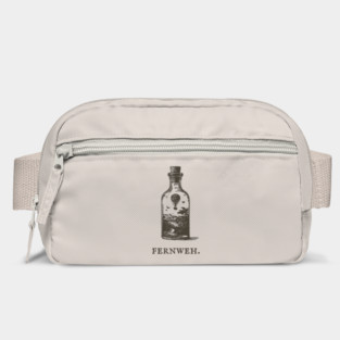 Fernweh Hot Air Balloon in a Bottle Illustration Bag