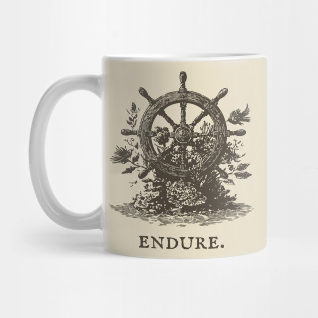Endure Overgrown Ship's Wheel Illustration by TuncGK