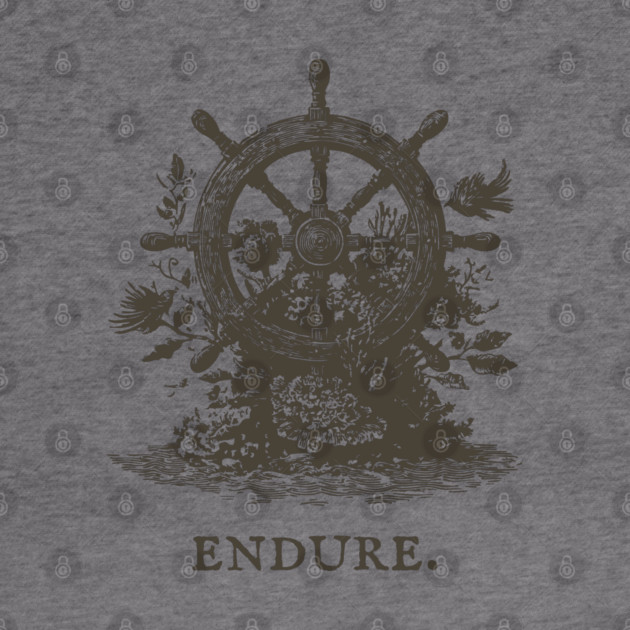 Endure Overgrown Ship's Wheel Illustration by TuncGK