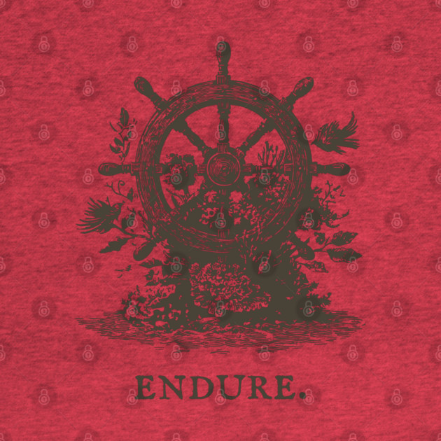 Endure Overgrown Ship's Wheel Illustration by TuncGK