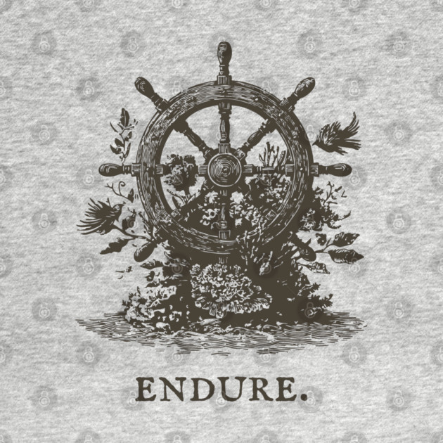 Endure Overgrown Ship's Wheel Illustration by TuncGK