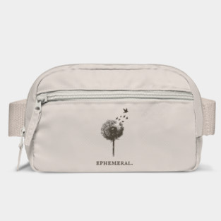 Ephemeral Dandelion Seeds to Birds Illustration Bag