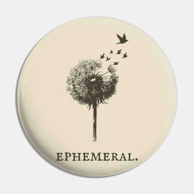Ephemeral Dandelion Seeds to Birds Illustration Pin by TuncGK