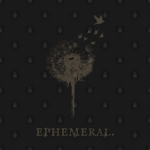 Ephemeral Dandelion Seeds to Birds Illustration by TuncGK