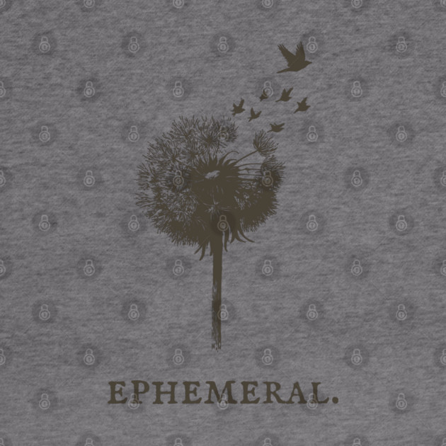 Ephemeral Dandelion Seeds to Birds Illustration by TuncGK