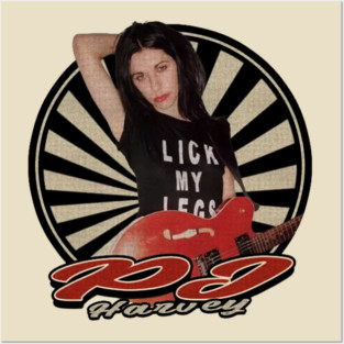 Vintage 80S Pj Harvey Posters and Art