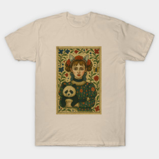 Shepherdess and Panda T-Shirt
