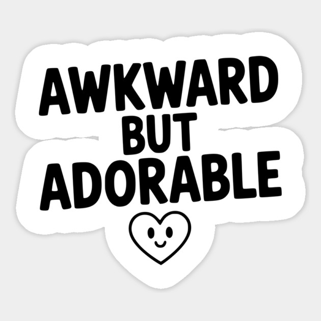 Awkward but Adorable Magnet by Frank Ring