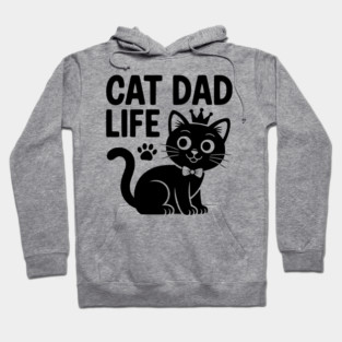Cat Dad Life Hoodie