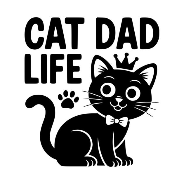 Cat Dad Life by Frank Ring