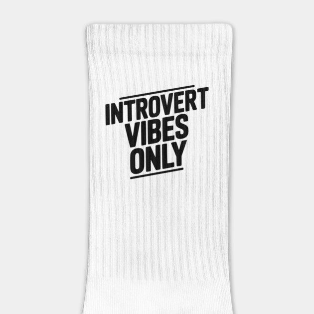 Introvert Vibes Only by Frank Ring