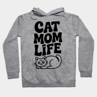 Cat Mom Life Hoodie
