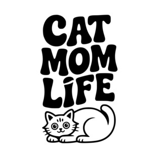 Cat Mom Life T-Shirt
