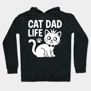 Cat Dad Life Hoodie