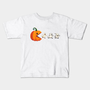 Pumpkin is hungry Kids T-Shirt