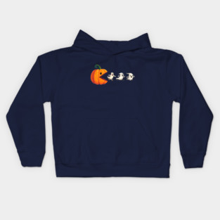 Pumpkin is hungry Kids Hoodie