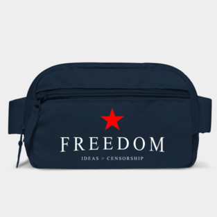 Freedom – Ideas Over Censorship T-Shirt Bag