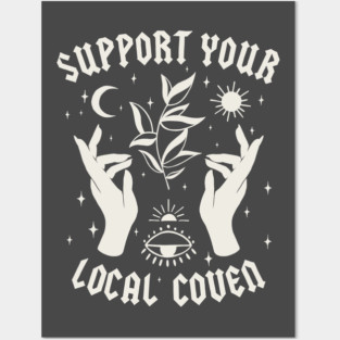 Support Coven Posters and Art