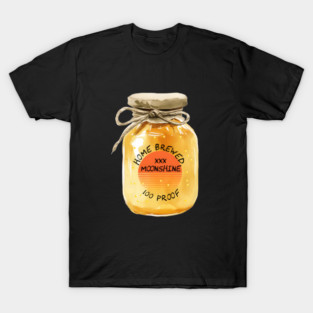 Home Brewed Moonshine T-Shirt
