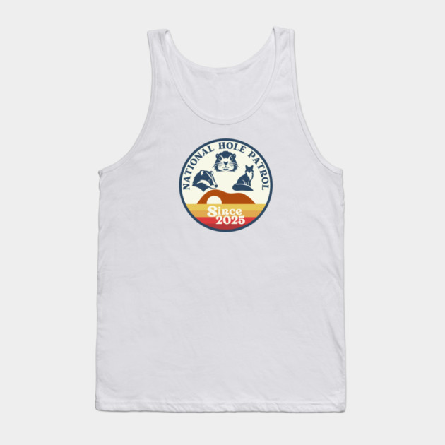 Retro Hole Patrol Tank Top by Four Season Foraging