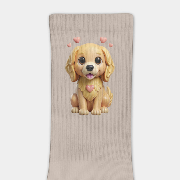 Cute Golden Retriever Puppy – Adorable Dog Lover Design by IamActiveDog