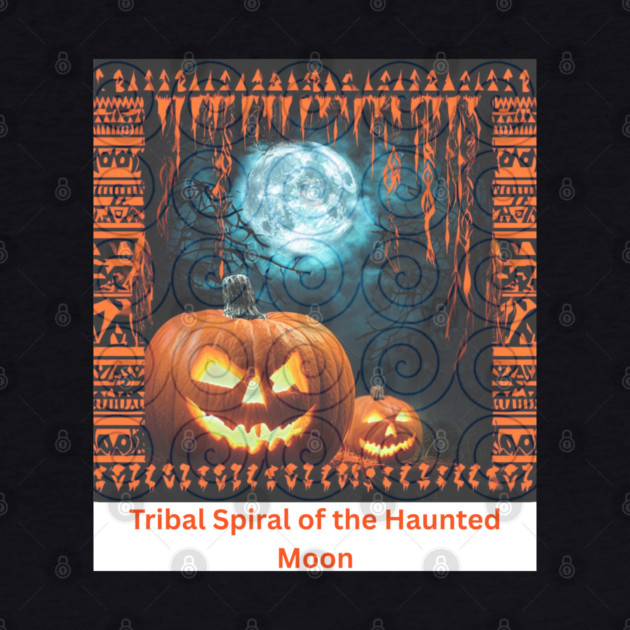 Tribal Spiral of the Haunted Moon – Hmong Ga Gue Glow by Pimcolle