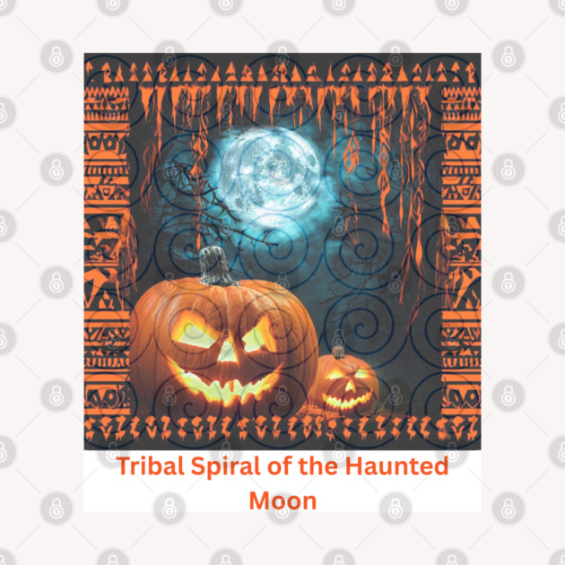 Tribal Spiral of the Haunted Moon – Hmong Ga Gue Glow by Pimcolle