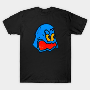 Pac-Man Blue Ghost 1980 T-Shirt