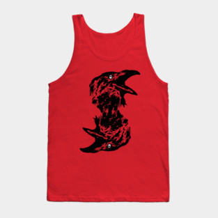 Halloween crow Tank Top