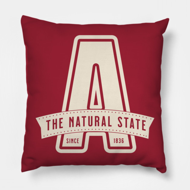 Simply Arkansas Pillow by rt-shirts