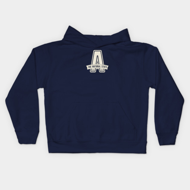 Simply Arkansas Kids Hoodie by rt-shirts
