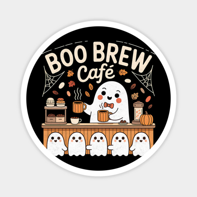 Boo Brew Café Magnet by Designed By Marty