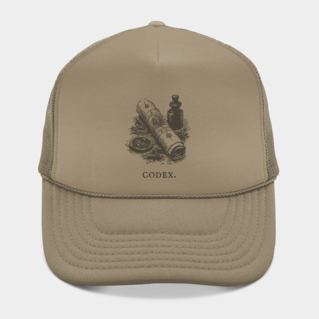 Ancient Codex Scroll and Apothecary Still Life by TuncGK