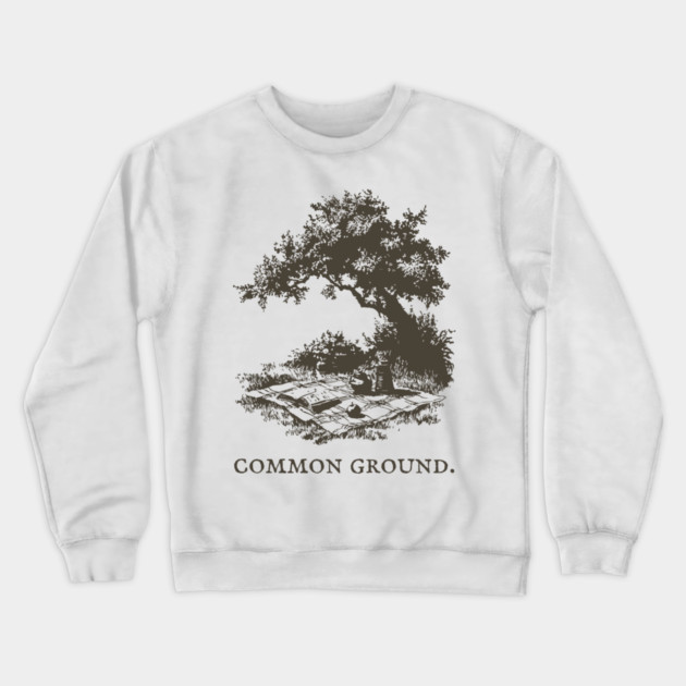 Common Ground Picnic in the Park Illustration Crewneck Sweatshirt by TuncGK