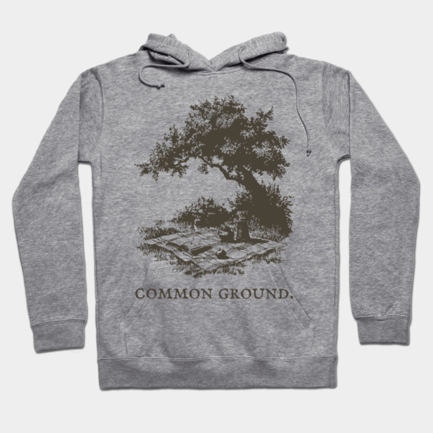 Common Ground Picnic in the Park Illustration Hoodie by TuncGK