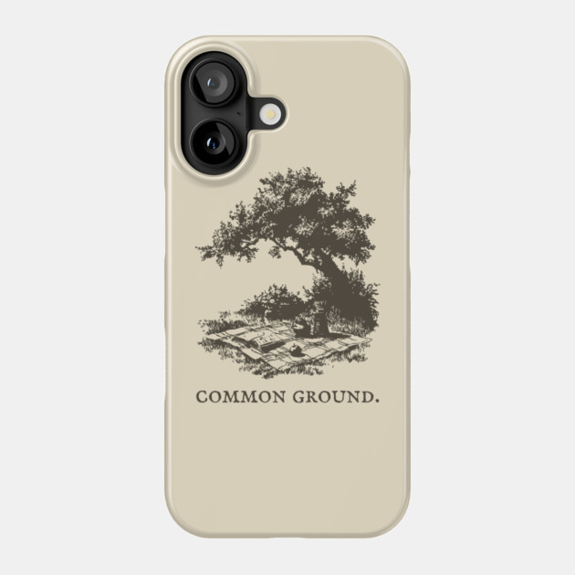 Common Ground Picnic in the Park Illustration Phone Case by TuncGK