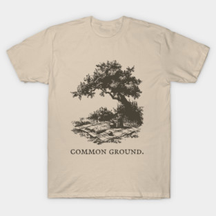Common Ground Picnic in the Park Illustration T-Shirt
