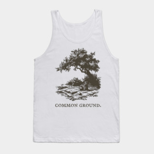 Common Ground Picnic in the Park Illustration Tank Top