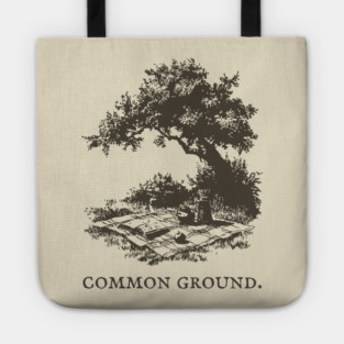 Common Ground Picnic in the Park Illustration Tote