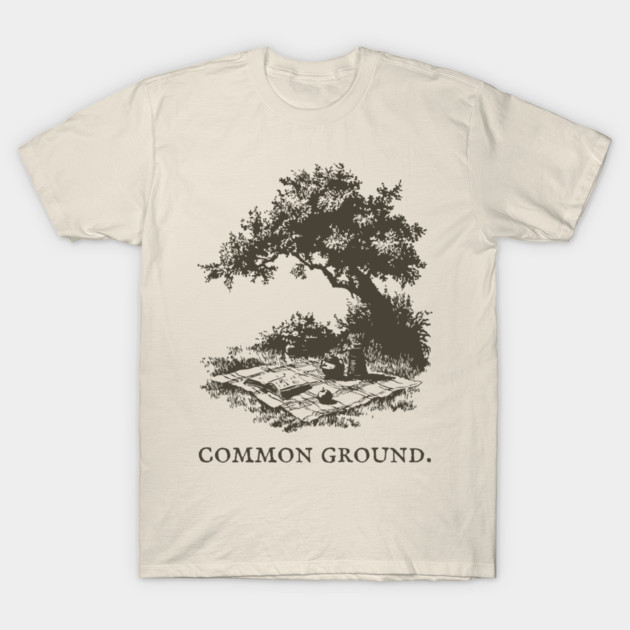 Common Ground Picnic in the Park Illustration T-Shirt by TuncGK