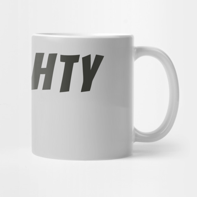 Funny Christmas Typography: “NAUGHTY” + Check by DonWillisJrArt