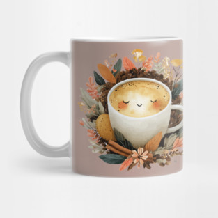 Cozy Latte Art with Cinnamon - Writer & Student Fuel Mug